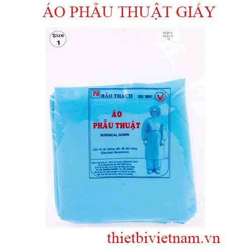 ÁO PHẪU THUẬT GIẤY 
