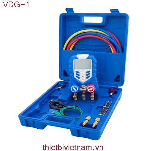 Bộ Đồng hồ nạp gas lạnh điện tử Value VDG-1