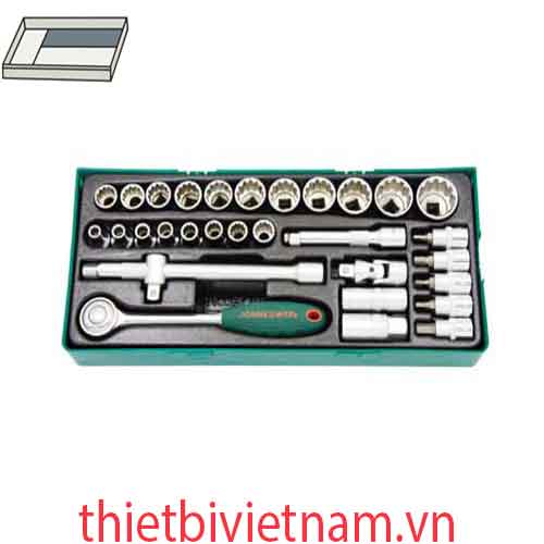 Bộ khẩu và tay vặn 1/2 inh