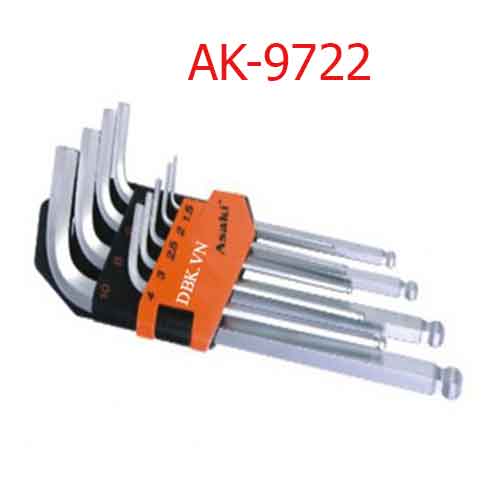 Bộ lục giác bông xi mờ AK-9722