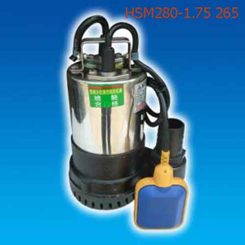 Bơm chìm hút nước thải có phao HSM280-1.75 265