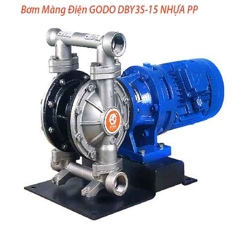 Bơm Màng Điện GODO DBY3S-15 NHỰA PP