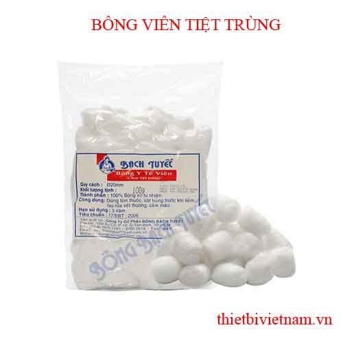 BÔNG VIÊN TIỆT TRÙNG Bạch Tuyết