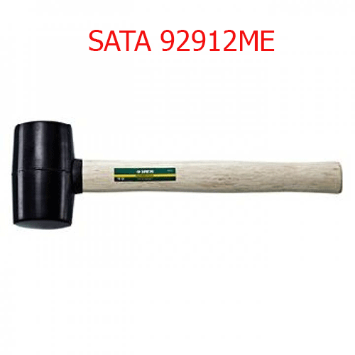 Búa cao su cán gỗ 16oz SATA 92912ME