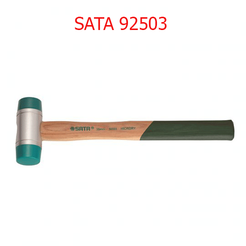 Búa đầu nhựa cán gỗ 308g SATA 92503