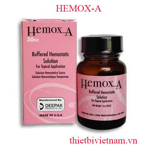 CẦM MÁU NƯỚC HEMOX-A