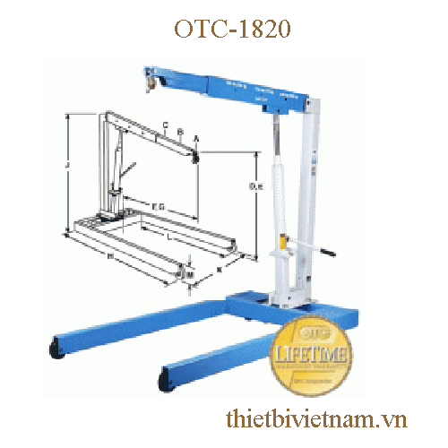 Cẩu động cơ OTC 1820