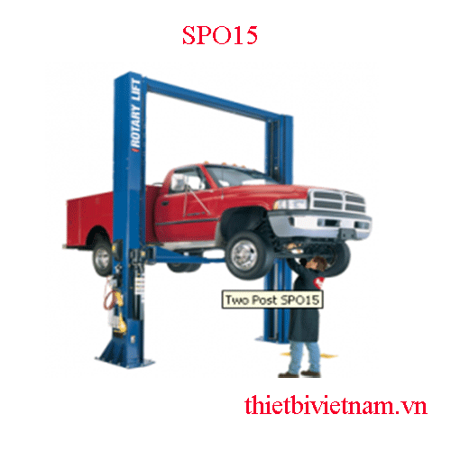Cầu nâng 2 trụ Rotary SPO15