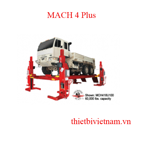 Cầu nâng 4 trụ di động Rotary MACH 4 Plus