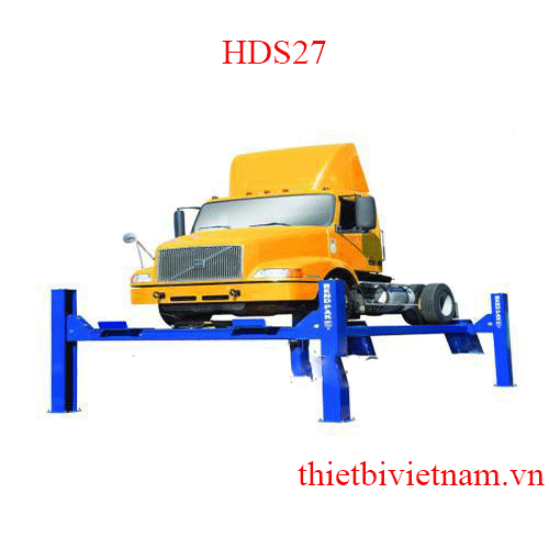 CẦU NÂNG 4 TRỤ XE TẢI CÔNG SUẤT 12 TẤN BENDPAK HDS27