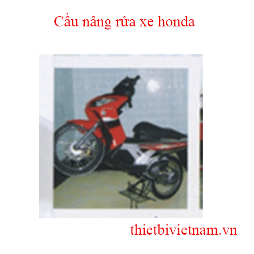 Cầu nâng rửa xe honda 