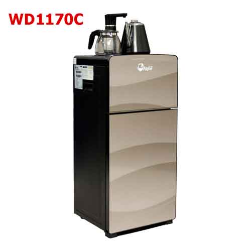 Cây nước nóng lạnh kết hợp bàn pha trà, cafe FujiE WD1170C