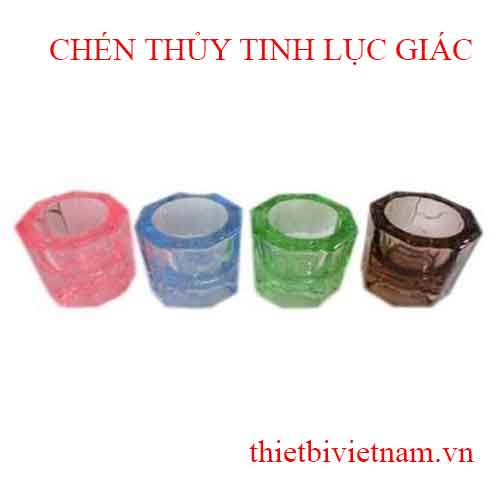 CHÉN THỦY TINH LỤC GIÁC