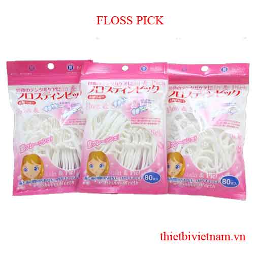 CHỈ KẼ RĂNG FLOSS PICK (TÚI 80C)