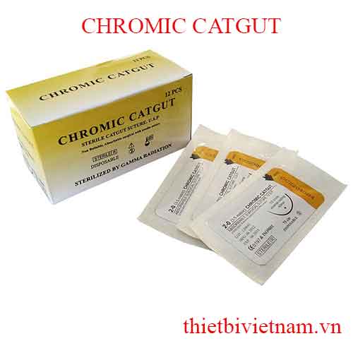 CHỈ KHÂU PHẪU THUẬT CHROMIC CATGUT
