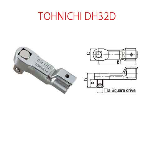 CỜ LÊ ĐẦU Ổ ĐĨA VUÔNG TOHNICHI DH32D