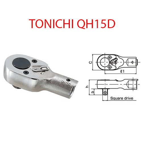 CỜ LÊ ĐẦU RATCHET TOHNICHI QH15D