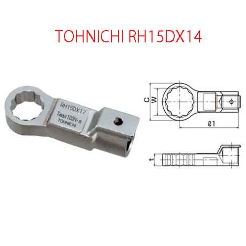 CỜ LÊ ĐẦU VÒNG TOHNICHI RH15DX14