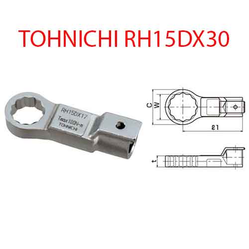 CỜ LÊ ĐẦU VÒNG TOHNICHI RH15DX30