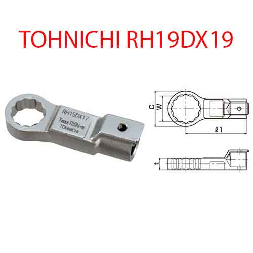CỜ LÊ ĐẦU VÒNG TOHNICHI RH19DX19
