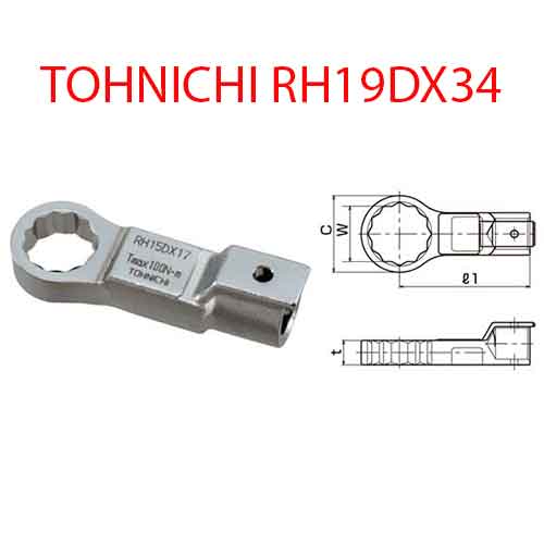 CỜ LÊ ĐẦU VÒNG TOHNICHI RH19DX34