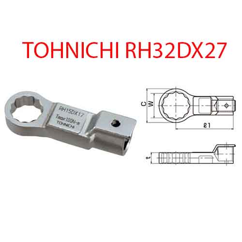 CỜ LÊ ĐẦU VÒNG TOHNICHI RH32DX27