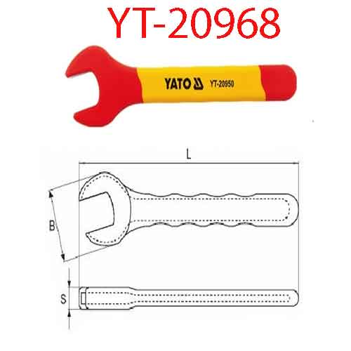 Cờ lê miệng cách điện 30mm YATO YT-20968