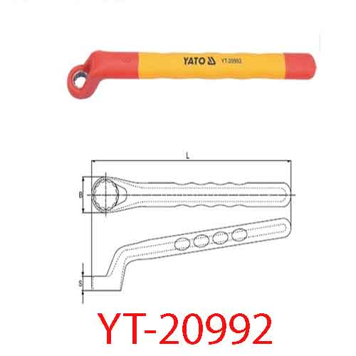 Cờ lê vòng cách điện 18mm YATO YT-20992