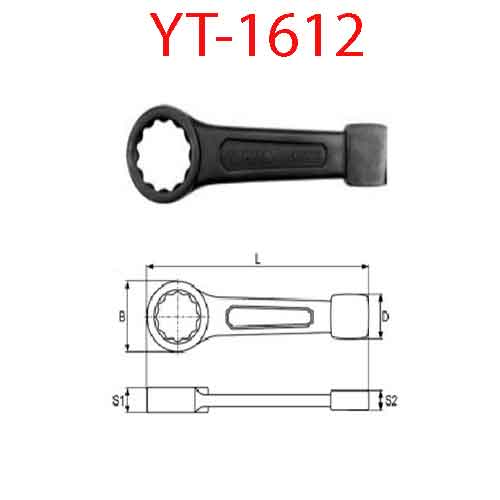Cờ lê vòng đóng 60mm YATO YT-1612