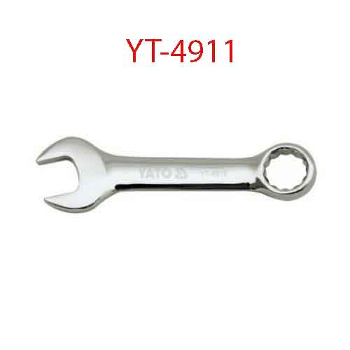 Cờ lê vòng miệng ngắn (bóng mờ) hệ mét  18mm YATO YT-4911