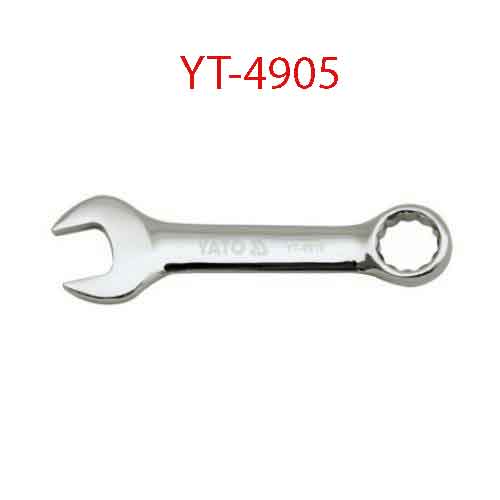 Cờ lê vòng miệng ngắn (bóng mờ) hệ mét12mm YATO YT-4905