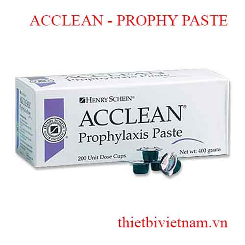 CỐC ĐÁNH BÓNG ACCLEAN - PROPHY PASTE MEDIUM STRAWBERRY