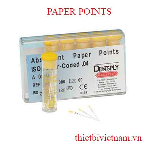 CÔN GIẤY PAPER POINTS DENTSPLY