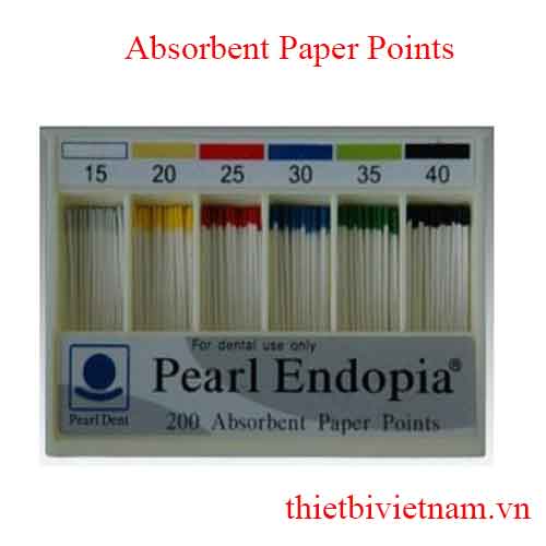 CÔN GIẤY PEARL ENDOPIA - ABSORBENT PAPER POINTS