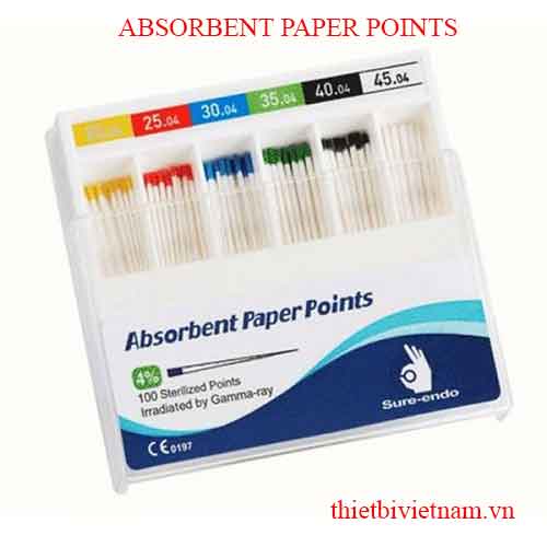 CÔN GIẤY SURE-ENDO - ABSORBENT PAPER POINTS