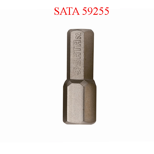 Đầu lục giác 1/4 inch cỡ 5mm x 25mm - 5cái/gói SATA 59255