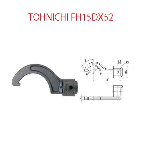 Đầu Móc TOHNICHI FH15DX52