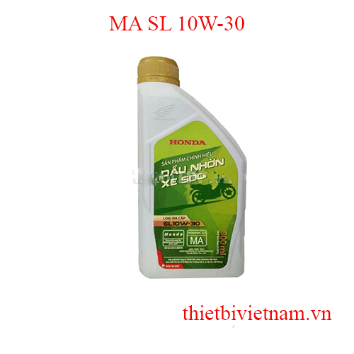 Dầu Nhớt Xe Số Honda MA SL 10W-30 Chính Hãng