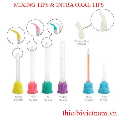 ĐẦU TRỘN SILICONE ORO - MIXING TIPS & INTRA ORAL TIPS