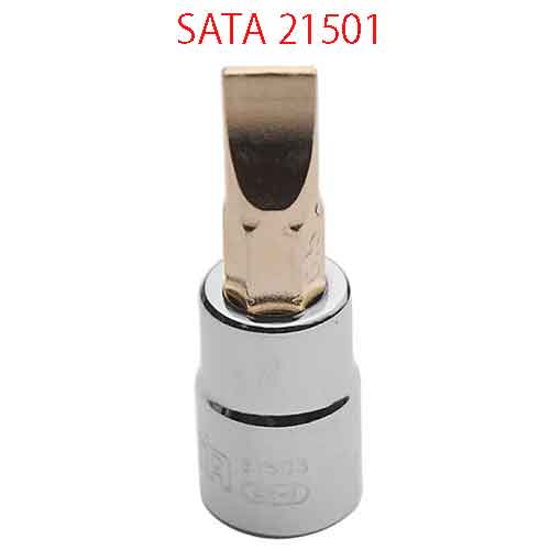 Đầu tuýp 1/4 inch mũi dẹp 4.0mm SATA 21501