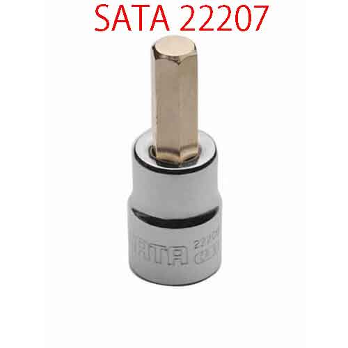 Đầu tuýp 3/8 inch mũi lục giác 10mm SATA 22207