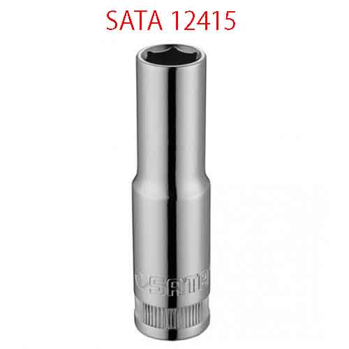 Đầu tuýp dài 3/8 inch cỡ 22mm SATA 12415