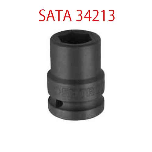 Đầu tuýp đen 3/8 inch cỡ 18mm SATA 34213