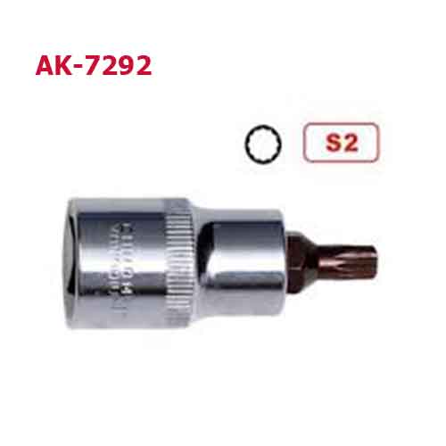 Đầu tuýp gắn mũi lục giác AK-7292