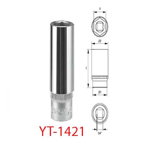 Đầu tuýp loại dài 10mm 1/4