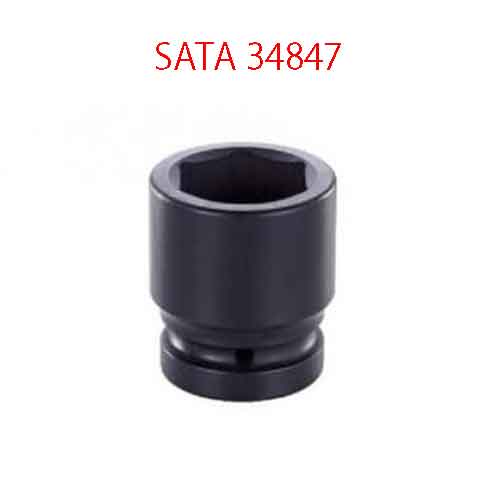 Đầu tuýp lục giác đen 1 inch cỡ 59mm SATA 34847