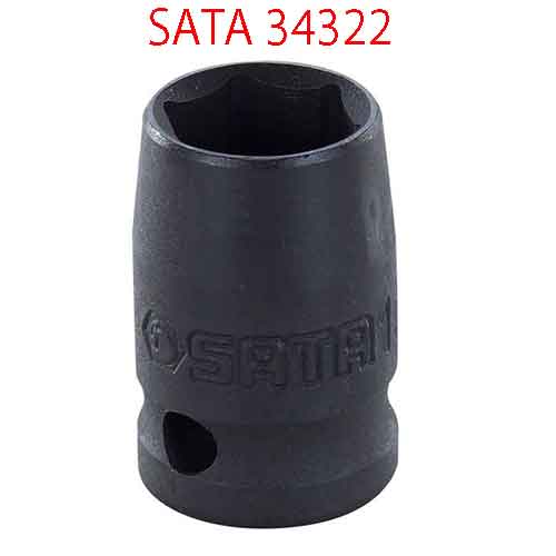 Đầu tuýp lục giác đen 1/2 inch cỡ 29mm SATA 34322