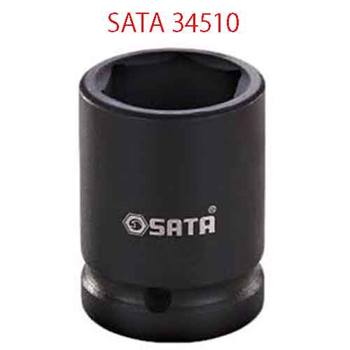 Đầu tuýp lục giác đen 3/4 inch cỡ 22mm SATA 34510