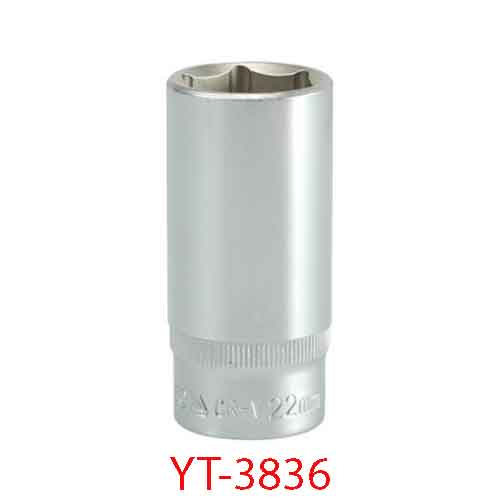 Đầu tuýp Lục giác loại dài 22mm 3/8