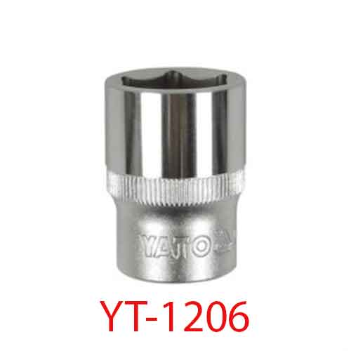 Đầu tuýp Lục giác loại ngắn 13mm 1/2